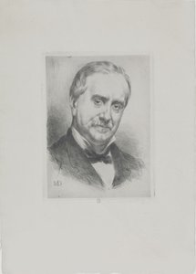 ポール・デュラン=リュエルの肖像 1831-1922, 1882. 作： Marcellin Gilbert Desboutin
