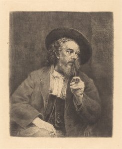 自画像 作： Marcellin Gilbert Desboutin