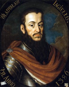 Ladislas II Jagellon (Ladislas II de Pologne) (1352 or 1362-1434) - Wladyslaw II王の肖像。Jagiello par Bacciarelli, Marcello (1731-1818)