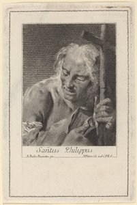 聖フィリップ 作： Marco Alvise Pitteri after Giovanni Battista Piazzetta