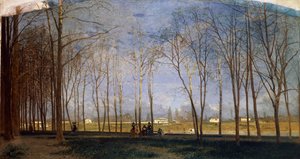 トリノのポー川のほとり 作： Marco Calderini