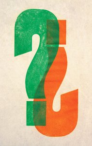 質問、2014年（紙に木型印刷） 作： マルコ・カンペデッリ