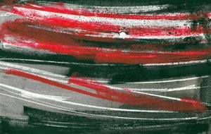 ストーム・イン・レッド、2017（ミクストメディア） 作： Marco Campedelli