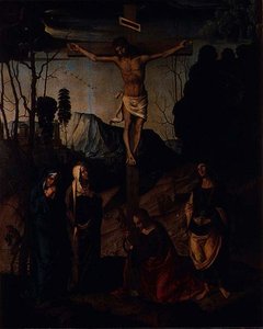 1510年頃の「磔刑」（パネル） 作： Marco Palmezzano