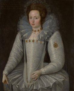 エレンモーリス1578-1626、1597。 作： Marcus Garret Gheeraerts the Younger