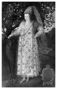 女性の肖像画、1590年代、1896年。 作： Marcus Garret Gheeraerts the Younger