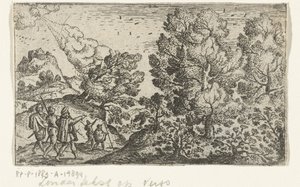 慎重に旅行する 自然からの人生の教訓 (シリーズ タイトル) 作： Marcus Gheeraerts (I) (attributed to)