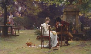 二人は仲間、三人は誰もいない 作： Marcus Stone