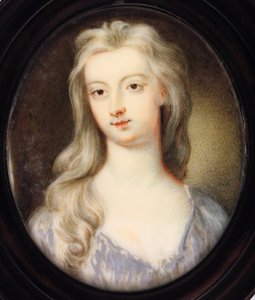 レディ・キャサリン（キャサリン）ハイド、クイーンズベリー公爵夫人（エナメル） 作： Margaret 1740 c.1815 Smith