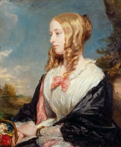 Georgiana Thellusson, 1850年 作： Margaret Carpenter