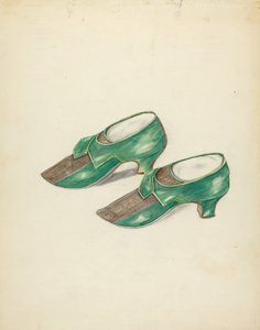 女性の靴」1940年頃 作： Margaret Concha