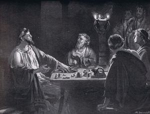 ギリシャへの度量衡の導入（『ハッチンソンの国史』より 作： マーガレット・ドヴァストン