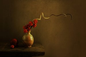 ダーク・ボタニカル・スティルライフ 作： Margaret Halaby