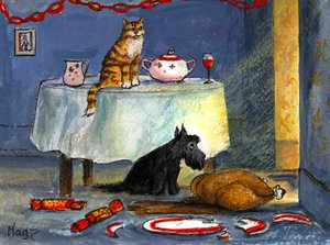 クリスマスディナー 作： Margaret Loxton