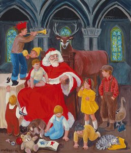 クリスマス・イブのファーザー・クリスマス 作： Margaret Loxton