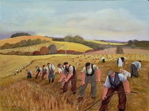 収穫 作： Margaret Loxton