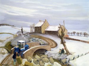 1月のヒルズ 作： Margaret Loxton