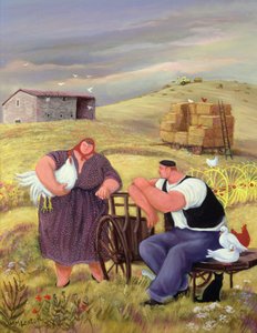 巨大なコケコッコー 作： Margaret Loxton