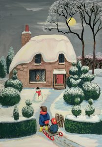 トボガニング 作： Margaret Loxton