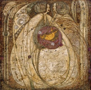 バラのハート 作： Margaret MacDonald Mackintosh