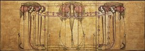 五月の女王 作： Margaret MacDonald Mackintosh