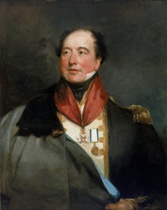 クリストファー・コール大尉（1770-1836）の肖像 1820-24年頃 油彩・カンヴァス 作： Margaret Sarah (1793 1872) Carpenter