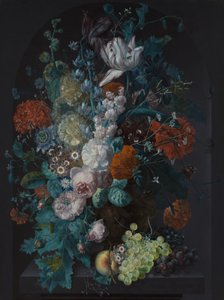花の花瓶」1716年 作： Margareta Haverman
