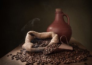 香り豊かなコーヒー豆