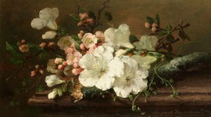 Margaretha Roosenboom - 花のある静物 作： マルガレータ・ローゼンブーム