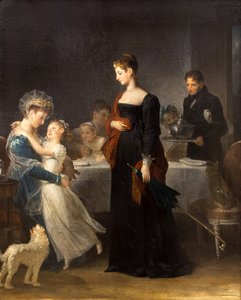 訪問」1810年（油彩・キャンバス） 作： Marguerite Gerard