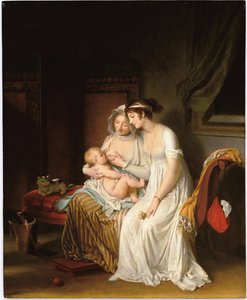 ウェットナース、1802年頃 作： Marguerite Gerard