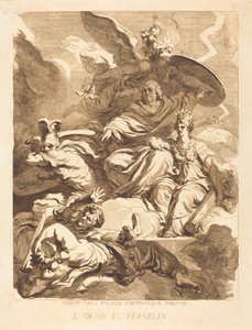 フランクリンの天才 作： Marguerite Gérard after Jean Honoré Fragonard