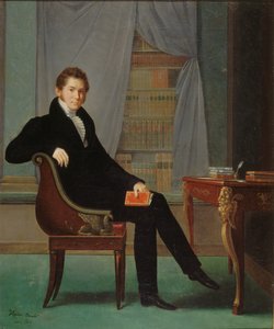 ジャック＝フランソワ・アンチェロの肖像 1794-1854年 1819年 作： Marguerite Louise Virginie Ancelot