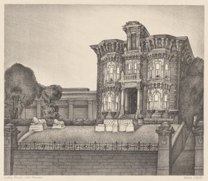 サンフランシスコ、ヤング・マンションのM.H. 作： Marguerite Redman Dorgeloh