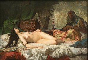 オダリスク 作： Marià Fortuny