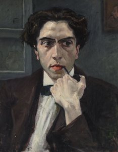 エミリ・フォンボナの肖像、1879～1938年、1901～1902年頃。 作： Mariá Pidelaserra
