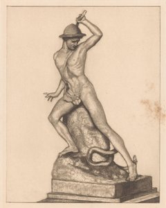 ヘビと羊飼いの彫刻 作： Maria Arnoldina van Hove