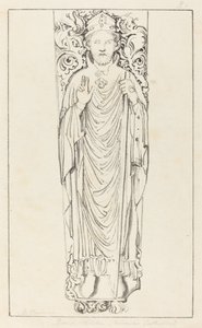 ウスター大聖堂のウルスタン司教 作： Maria Denman after John Flaxman