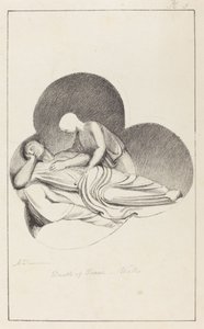 ウェルズ大聖堂からのアイザックの死 作： Maria Denman after John Flaxman