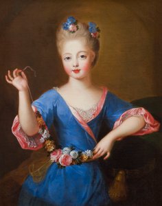 エリザベート・オブ・ロレーヌ（1711-1741）の肖像 作： Maria Giovanna Battista Clementi