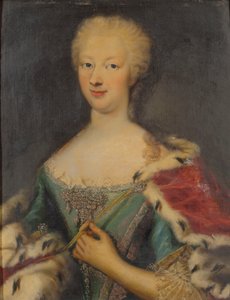 ヘッセン ローテンブルクのポリュクセネー 1706-1735、サルデーニャの女王、18 世紀の最初の 3 分の 1。 作： Maria Giovanna Clementi