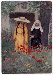 チョーサーのカンタベリー物語: バースの妻は春を歩く (色リソ) 作： Maria Louise Kirk