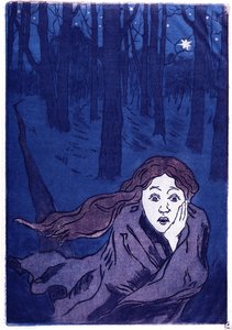 恐怖、1893-1894 作： Maria Vasilyevna Yakunchikova