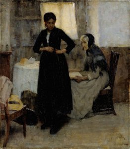 アウト・ザ・ザ・ワールド、1889年。 作： Maria Wiik