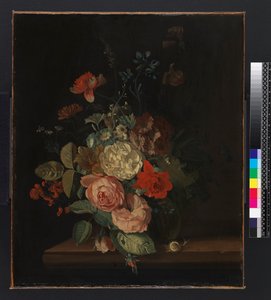 花瓶、1693年以前 作： Maria van Oosterwyck