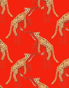 寝そべるヒョウ、2020年