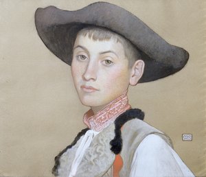 若いスロバキア語（紙のボディカラー） 作： Marianne Stokes