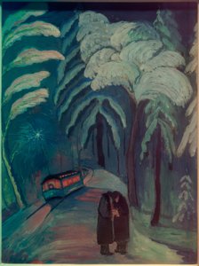 ブルースパーク 作： Marianne von Werefkin