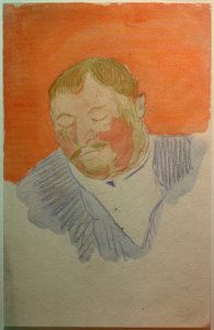 老人 作： Marianne von Werefkin