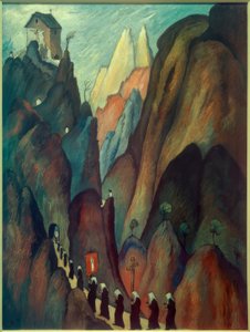 十字架の道II 作： Marianne von Werefkin